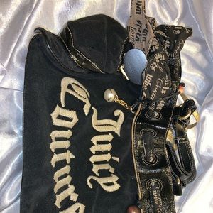 Juicy Couture Dark brown purse. Gently used.